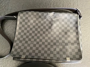 Louis Vuitton Damier schwarz grau MM Messenger Capetien - Bild 1 von 6