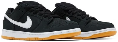 2023 Nike Dunk низкий SB Pro 'черная резинка' CD2563 006 США мужчин 12 новый в коробке - Изображение 1 из 4