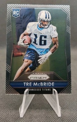 2015 Panini Prizm #294 Tre McBride Rookie RC Tennessee Titans Football Card - Image 1 of 2