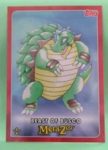 2021 Topps Metazoo Series 0 Beast Of Busco #5 - Picture 1 of 2