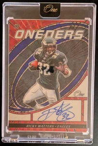 2024 Panini One The Oneders Signatures Blue #367 Ricky Watters /75 - Picture 1 of 2