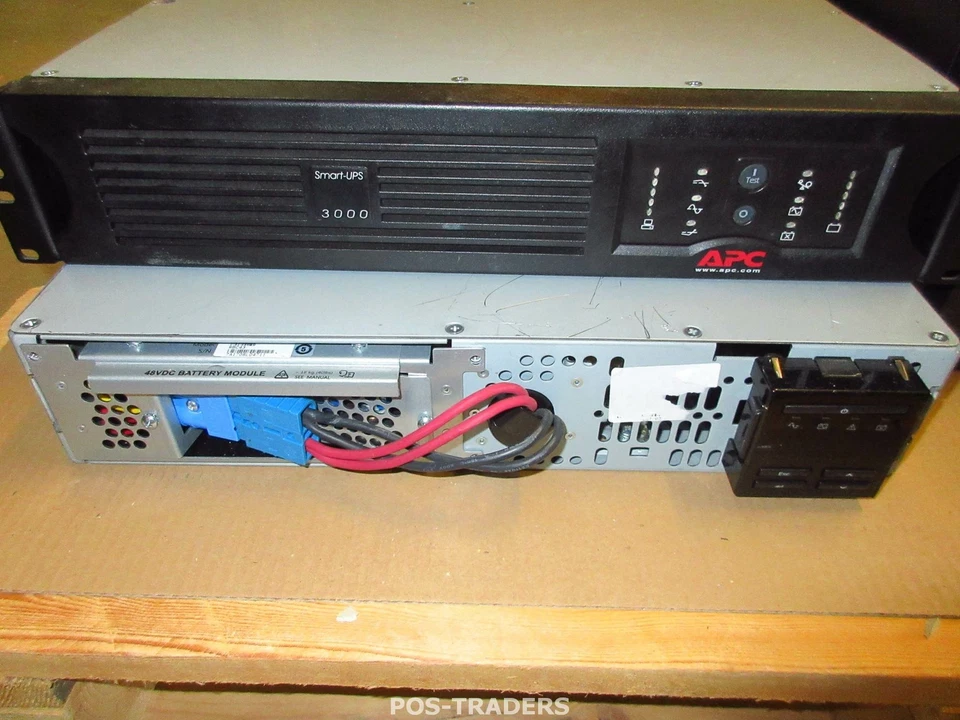 APC SMT2200RMI2U Smart-UPS 2200VA 1980 Watts UPS USV EU 230V - EXCL FRONT COVER - Bild 1 von 3