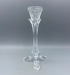 Cristal d' Arques Candle Holder Made in France 8.5" Tall - Picture 1 of 9