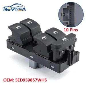 Power Window Master Control Switch for VW VOLKSWAGEN Octavia 5ED959857WHS - Picture 1 of 6