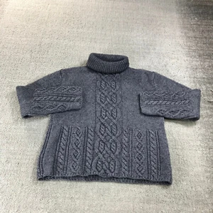 Vintage Territory Ahead Sweater Womens Medium Chunky Thick Fisherman Wool VTG - Picture 1 of 9