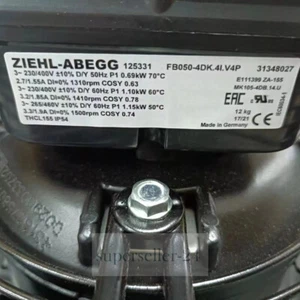 NEW ZIEHL-ABEGG FB050-4DK.4I.V4P Axial Flow Fan UPS transportation - Picture 1 of 3