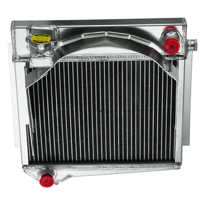 4Row Radiator Fit 1960-1967 Austin Healey Sprite-AH MG Midget-MG MT 948-1098. - Image 1 of 4