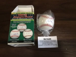 2016 Neil Walker Tristar Hidden Treasures Series 8 Autographed Baseball - Picture 1 of 2