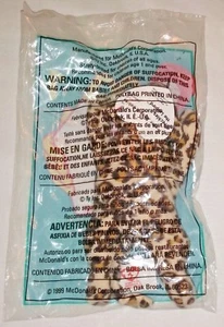 Juguete McDonald's Happy Meal, 1999 #1 Ty FRECKLES THE LEOPARD juguete animal, ¡NUEVO! - Imagen 1 de 2