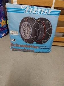 Titan Schneeketten Typ G / 1 x benutzt / neuwertig - Bild 1 von 2