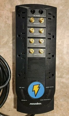 Panamax MAX 8 DBS+5 Surge Protector Power Conditioner M8DBS5 Strip Satellite - Image 1 of 4