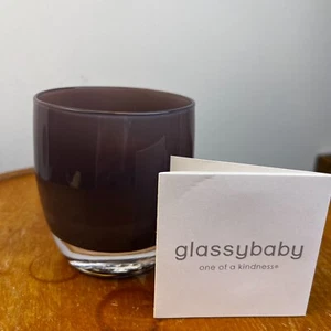 GLASSYBABY SightLife El Mundo A Través de Nuevos Ojos Púrpura Ahumado Soporte Votivo Hogar - Imagen 1 de 9