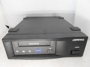 HP Compaq SCSI External DDS4 DAT40 Tape Drive 153620-002 159608-002 3R-A3787-AA - Picture 1 of 3