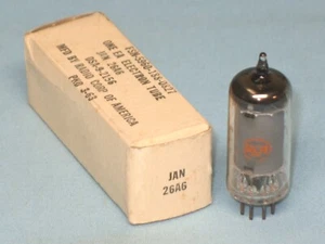 VACUUM TUBE ~ 26A6 ~ RCA / JAN ~ NOS ~ 26A6 - Picture 1 of 2