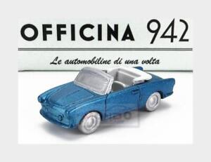 1:76 OFFICINA-942 Siata Amica 56 Spider (Base Fiat 600) 1956 Blue ART2036A MMC