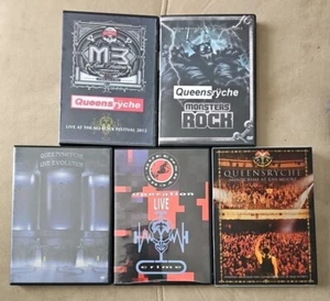 Queensryche DVD LOT Live Crime EVOLUTION Mindcrime GEOFF TATE Monsters BRAZIL - Picture 1 of 12