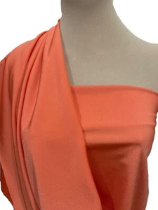 SPANDEX PAPRIKA/ORANGE. 4 WEGE STRETCH STOFF. 58" BTY, TRIKOTS, COSPLAY - Bild 1 von 12