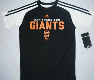 San Francisco Giants MLB Baseball Youth Shirt Dry Fit Medium 10-12  SAMPLE HOLE - Picture 1 of 4
