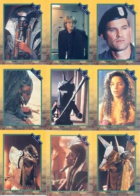 Stargate Movie 1994 Collect-A-Card Complete Base & Game Card Set of 100 + 12 - Image 1 of 4