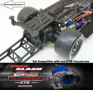 3" Rear Body Mount Extension for Traxxas Drag Slash C10 Truck 272R *Relocator*  - Picture 1 of 8