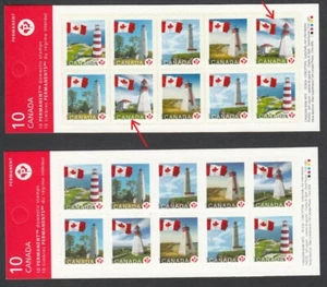 ERROR = VOLTEADO Y CORREGIDO = BK364, BK385 = FARO Canadá 2007-08 MNH ec79 - Imagen 1 de 2