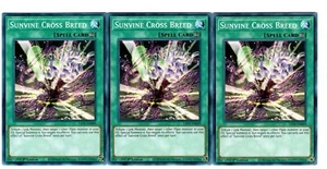 Yugioh - 3X Sunvine Cross Breed - Common - 1st Edition - LIOV-EN099 - Near Mint - Picture 1 of 1