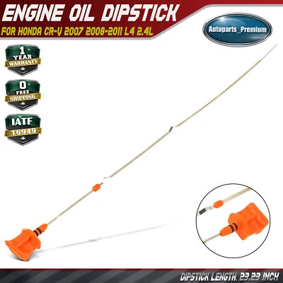 Varilla de medición de aceite de motor para Honda CRV CR-V 2007 2008 2009-2011 L4 2,4 L 15650-RZA-004 Foto 1 de 4