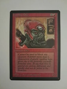 Ironclaw Orcs NM Beta MTG Magic the Gathering - Picture 1 of 4