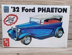 Vintage AMT 1932 ’32 FORD PHAETON 1/25 1973 Model Car Kit FACTORY SEALED A125 - Picture 1 of 12