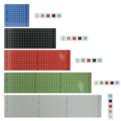 ADB Lochwand Lochwände Werkstattwand Metall Werkstatt Werkzeugwand 493-1975 mm