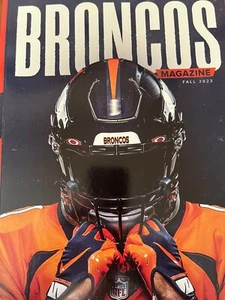 2023 DENVER BRONCOS YEARBOOK / FALL MAGAZINE 2024 NFL SUPER BOWL CHAMP 104 PAGES - Picture 1 of 1