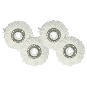 4x Wischmopp für Leifheit Clean Twist Mop Ergo Combi Mop - weiß - Bild 1 von 9