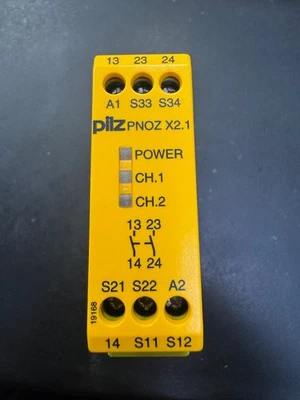 Pilz PNOZ X2.1 24VAC/DC 2n/o Safety Relay 774306 - image 1 of 3