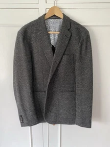 Hardy Amies Men's Grey Tweed Blazer UK40 - Picture 1 of 4
