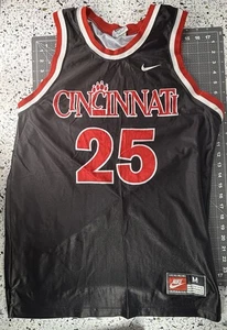 Vintage 90s Authentic Danny Fortson Cincinnati Bearcats Jersey Medium Nike - Picture 1 of 4