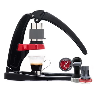 Máquina de café expresso - Clássica com kit de pressão: máquina de café expresso manual com... - Imagem 1 de 4