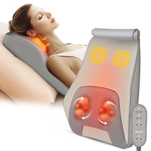 Back Massager for Pain Relief Deep Tissue, Shiatsu Back and Neck Massager wit... - Picture 1 of 8