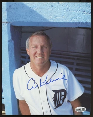 Al Kaline Signed Autographed 8x10 Photo JSA *400 - Image 1 of 2