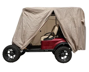 RedDot Universal Tan Golf Cart Storage Cover for 4-Passenger 84" Tops - Picture 1 of 9