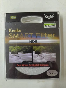 Kenko 67mm ND8 Slim Smart Filter Neutral Density Japan exc - Picture 1 of 3