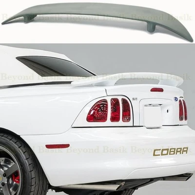 Rear Trunk Spoiler Wing Fin for 1994 1995 1996 1997 1998 Ford Mustang PRIMER - Image 1 of 4