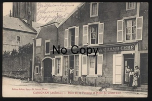 #1503 AK Carignan Ardennes Grand Est bei Sedan Hotel Grand Cerf gel.1914 - Bild 1 von 2