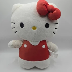 Kidrobot Hello Kitty Plush Doll Red Dress White Bow Stuffed Animal Sanrio Toy - Picture 1 of 4