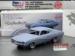 1:25 1969 Buick Skylark GS Resin Model Kit With Rubber Tires and Clear Parts - Picture 1 of 10