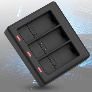 TELESIN 3-drożna ładowarka akumulatorów ze światłem LED USB akumulator ładowarka do Go FY - Zdjęcie 1 z 18