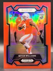 2024 Prizm Draft Picks Miyan Williams Rookie Red /299 - Ohio State Buckeyes - Picture 1 of 2