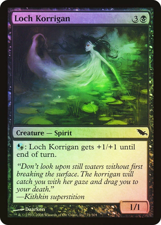 MTG FOIL Loch Korrigan  - Shadowmoor #071 - Image 1 of 1