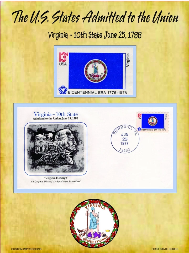 PRIMEROS ESTADOS LIENZO ARTE DE PARED PINTURA CUADROS COLGANTES CARTELES DECORACIÓN DEL HOGAR Foto 1 de 1