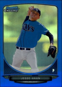 2013 Bowman Chrome Prospects Blue Refractors #BCP7 Jesse Hahn /250