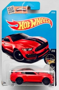 Hot Wheels 2016 #87 Nightburnerz Ford Shelby GT350R Mustang prima edizione DHX25 - Foto 1 di 5